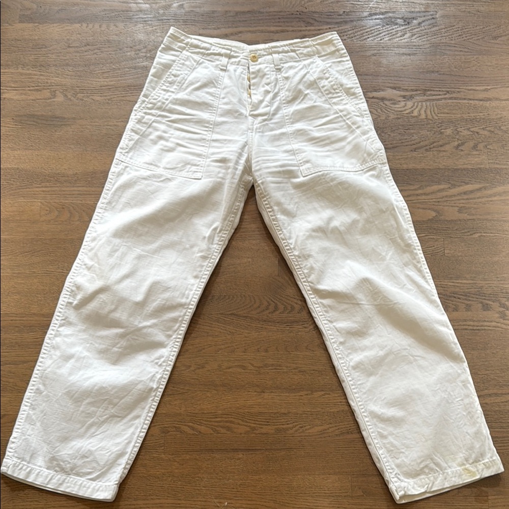 Imogene & Willie Blake Military Trouser - white